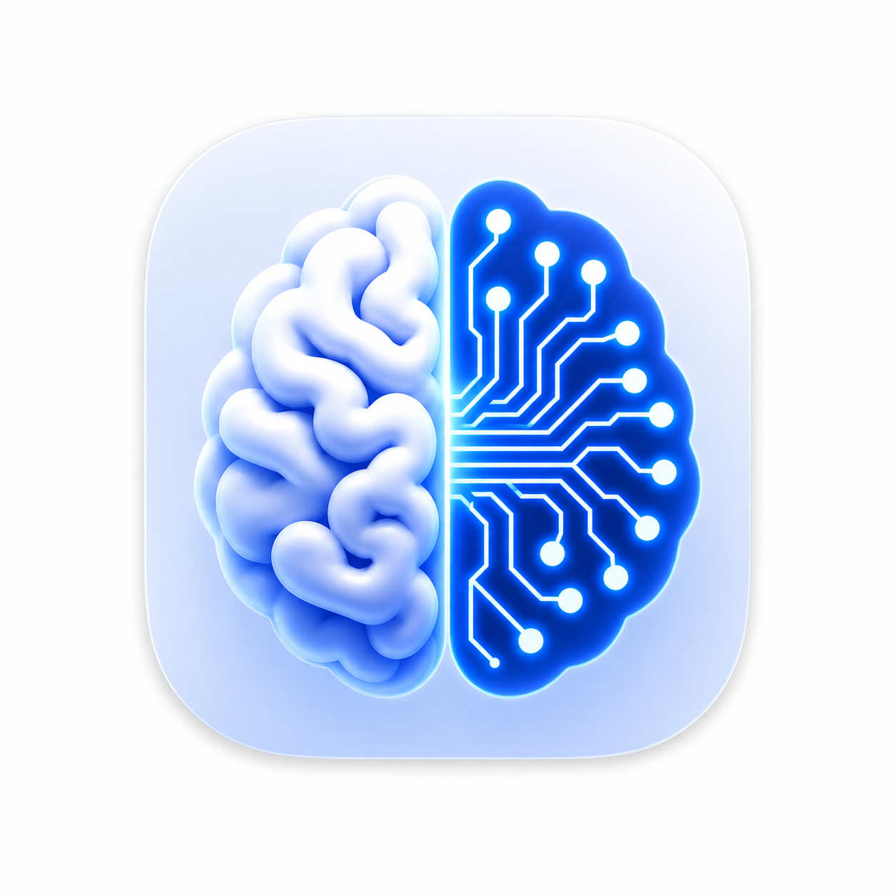 AI analyzing medication data icon